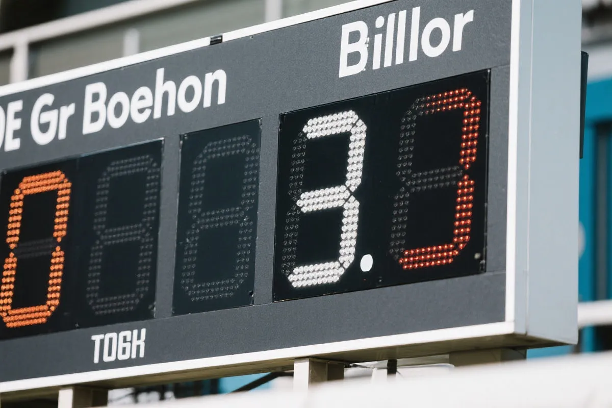 实时比分与赛果信息展示