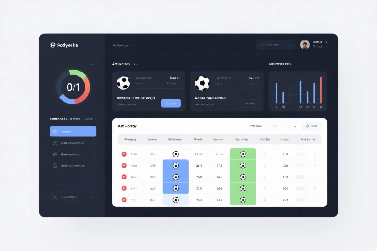 积分榜数据可视化示意图