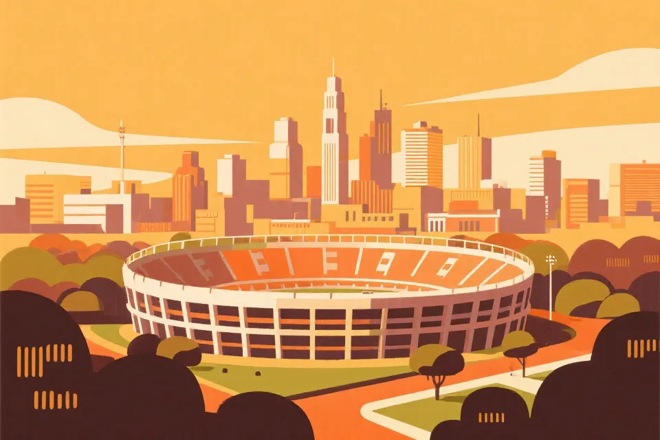 瓜达拉哈拉举办城市插画