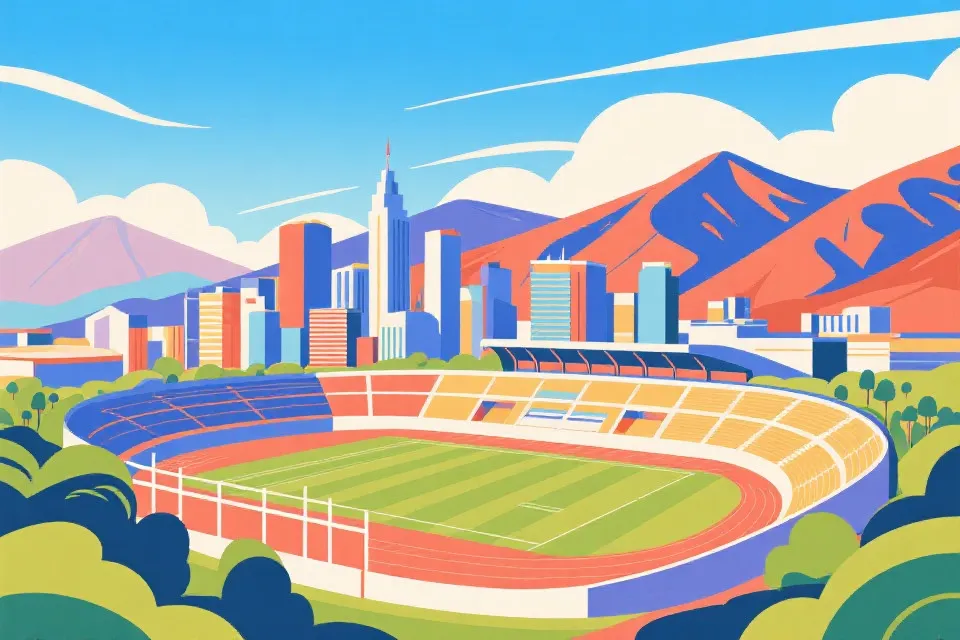 蒙特雷举办城市插画